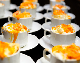 Ice-cream in a cups
