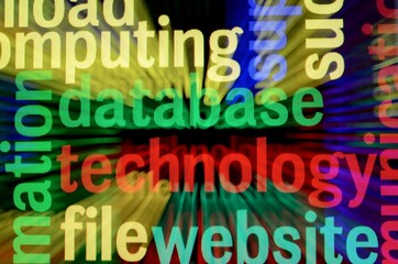 Database technology concept