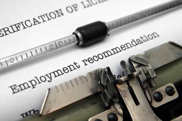 Employment recommendation