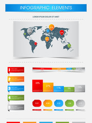 Infographics elements