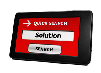 Search for solution