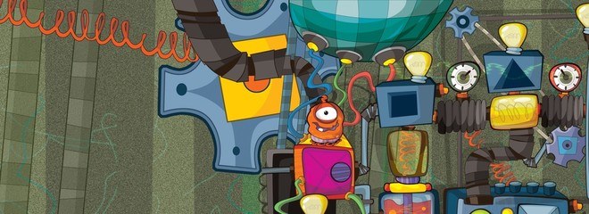 The aliens - ufo - for kids © honeyflavour