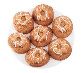 cookie on a plate