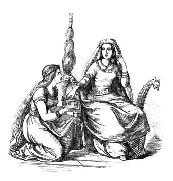 Ancient Germania/Scandinavia : Princess & Servant
