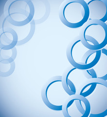 Blue Сircles background