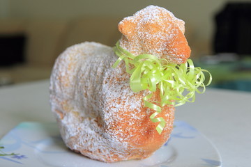 Agneau pascal ou lammala d'Alsace