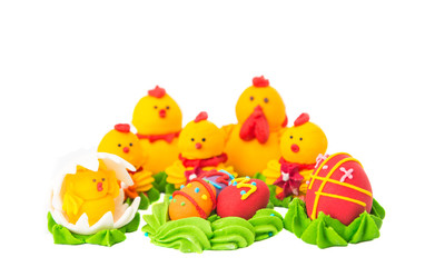 Obraz na płótnie Canvas Easter sugar confectionery