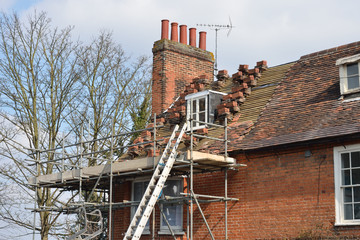 House Roof awaiting repair - 50932192