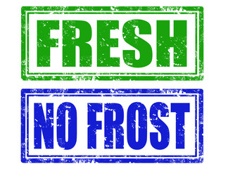 Fresh and no frost stamps