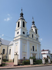 Fototapeta na wymiar Kościół Matki Boskiej Bolesnej, Bałtów, Polska