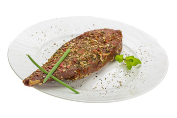 Smoked beef