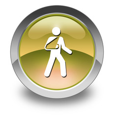 Yellow Glossy Pictogram 