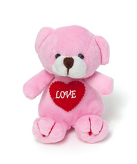 pink teddy bear toy