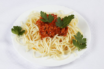 spaghetti bolognese