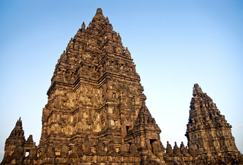 Prambanan temple in indonesia