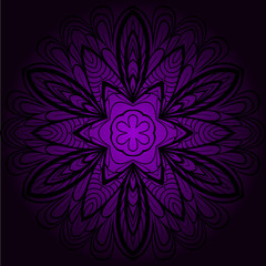 Violet astract pattern