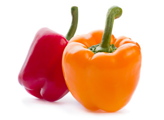 Red and yellow pepper