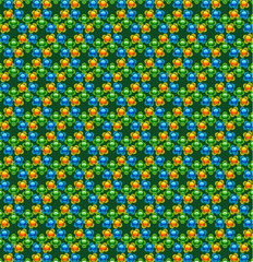 Vector Background. Flower 2