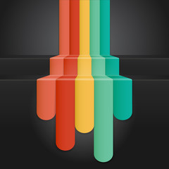 Colourful Abstract Background. Vector illustration