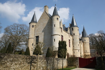 Fototapeta na wymiar château du Hac au Quiou