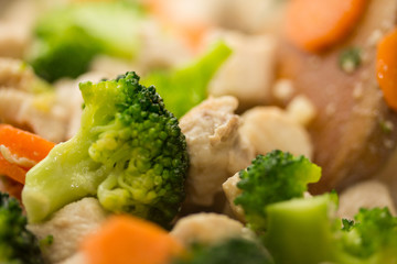 Cooking vegetable