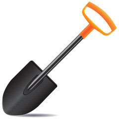 Small garden shovel