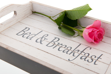 Tray bed and breakfast