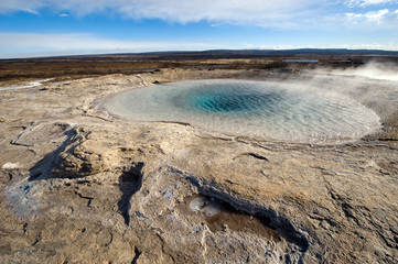 Geothermal hot water