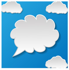 Speech cloud template