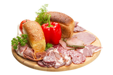 Sausages assortment