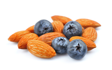 Blueberry with almonds