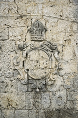 coral block wall loboc church
