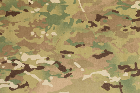 Armed force multicam camouflage fabric texture background