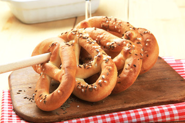 Soft pretzels