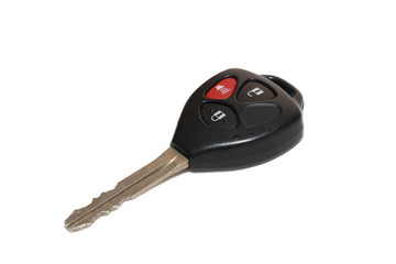 car key in white background