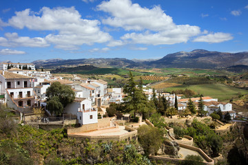 Fototapeta na wymiar City of Ronda in Spain