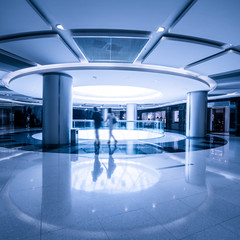 interior - lobby of a upper class shopping mall