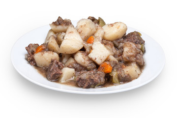 stewed meat with potato