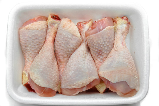 Bandeja de muslos de pollo
