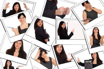 Collage - Business Woman