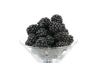 Ежевика на десерт