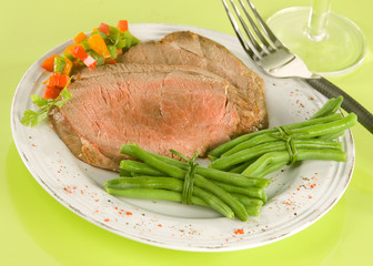 tranche roti de veau