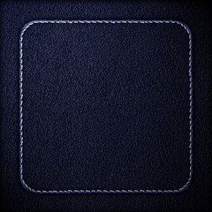 blue leather background