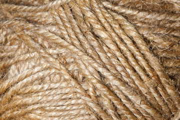 brown weave threads