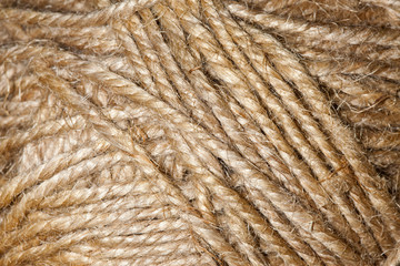 brown weave threads