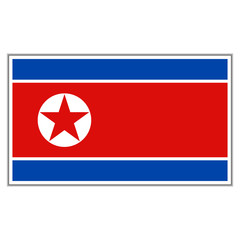 flagge nordkorea II