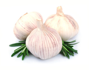 garlic with rasemary