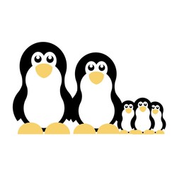 family of penguins