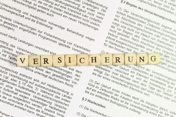 Obraz premium Versicherung