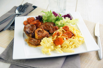 osso buco carottes et tagliatelles 1